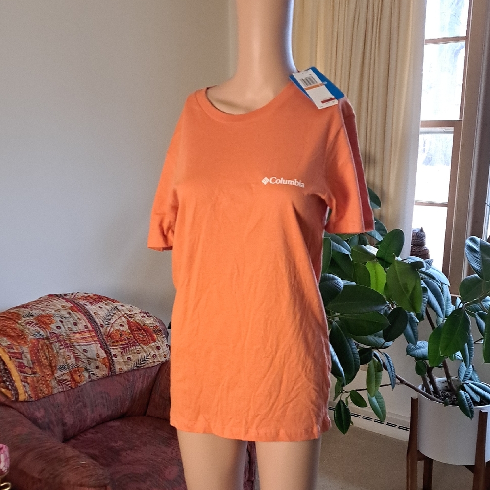 FLASH SALE Columbia Orange T-Shirt Ptp 17_ BUNDLE ONLY
